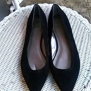 Monet suede flats